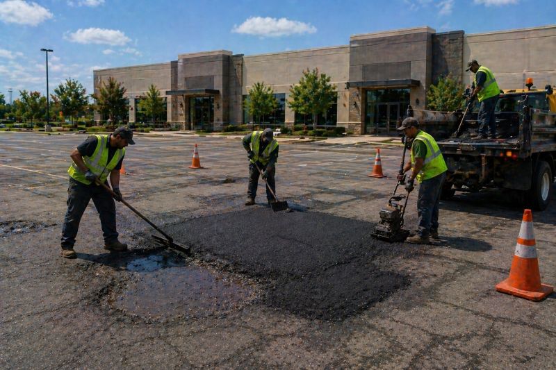 Asphalt Parking Lot Repair in Little Rock, AR